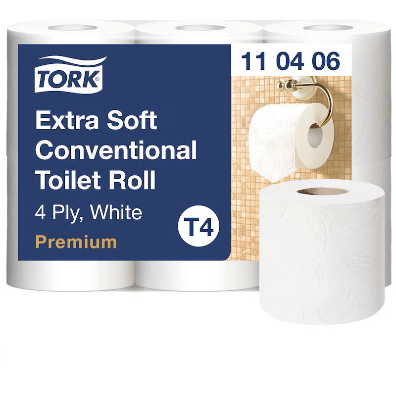 Tork T4 Premium 4 lager Extra Mjuk Toalettpapper