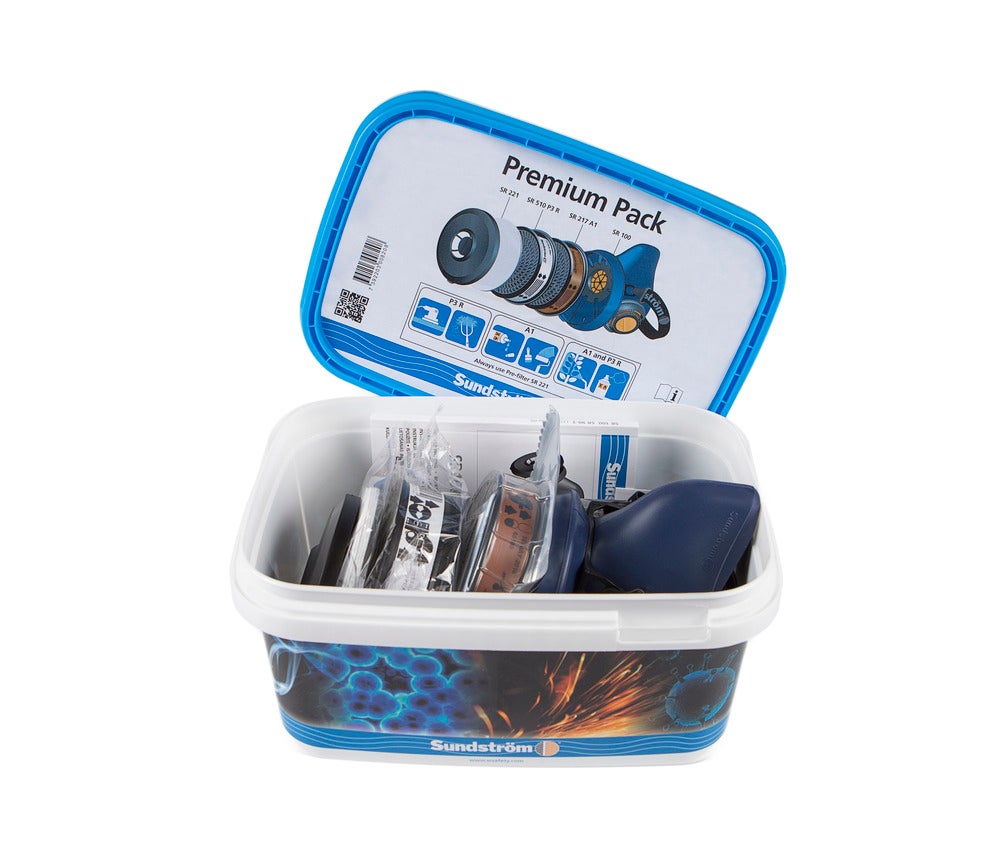 Sundström Premium Pack A1P3 R D Halvmask