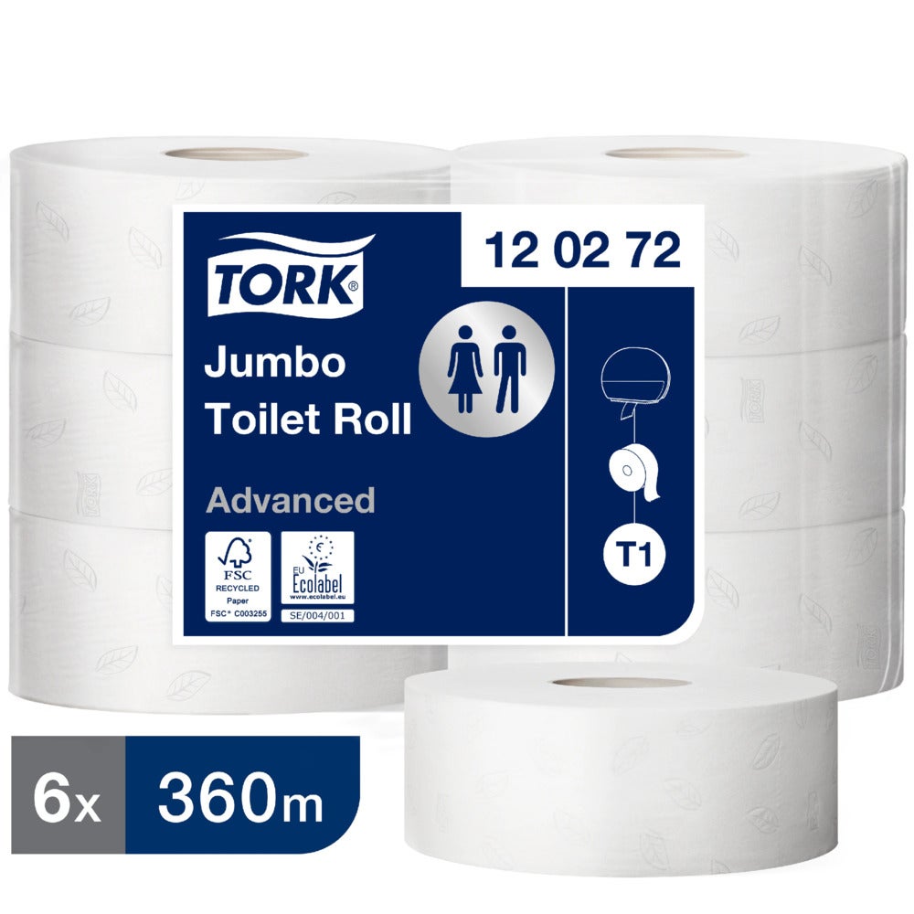 Tork T1 Advanced Jumbo 2 lager Toalettpapper