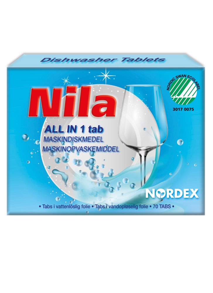 Nordex Nila All in 1 tab Maskindiskmedel