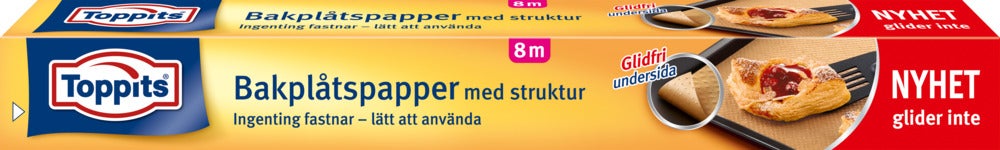 Toppits Bakplåtspapper på rulle