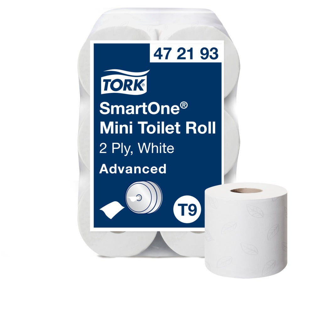 Tork T9 Advanced SmartOne Mini 2-lag Toalettpapper