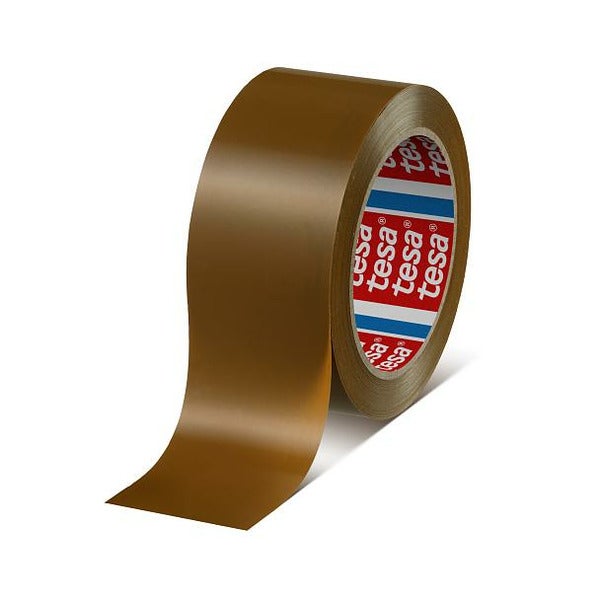 4124-brun.jpg Packtejp vinyl (PVC)
50mm x 66m, brun, handrulle