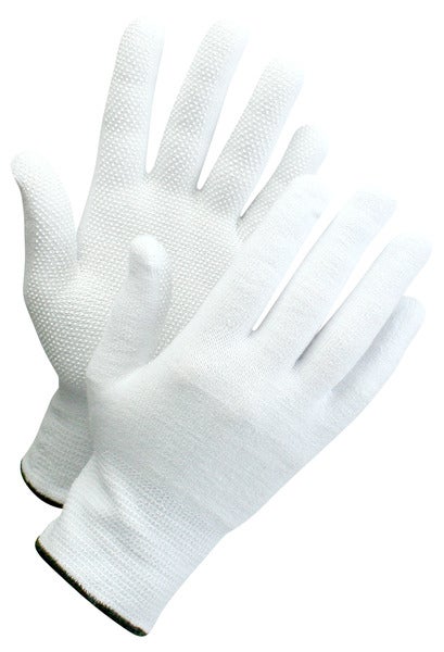 Worksafe L71-720 Stickad bomullsvante med noppor