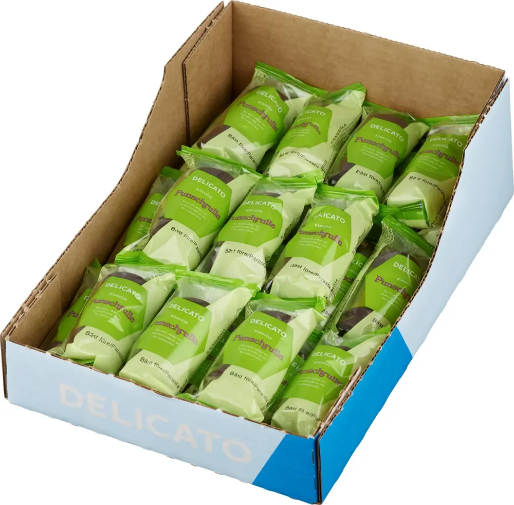 Delicato Punschrulle Styckpackade