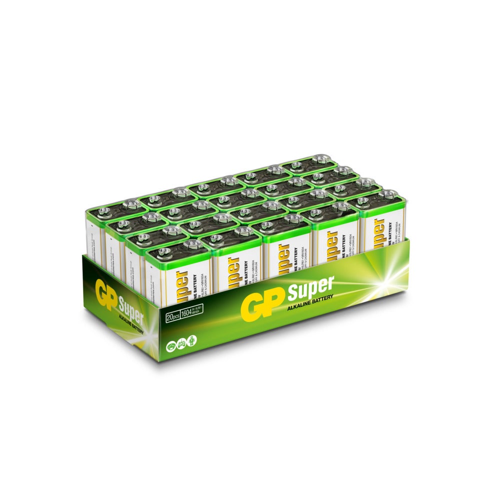 GP Super Alkaline 9V-batteri