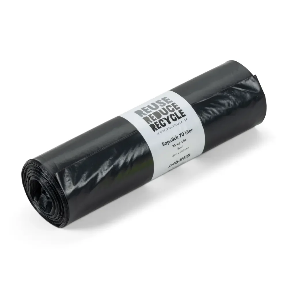 Polyreg PE säck återvunnet material