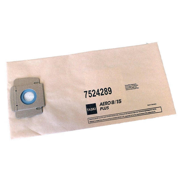 Dammsugarpåsar Papper TASKI AERO 8/15