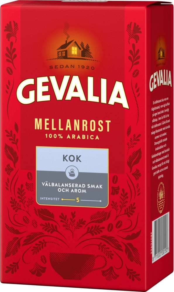 Gevalia Mellanrost Kok Kaffe