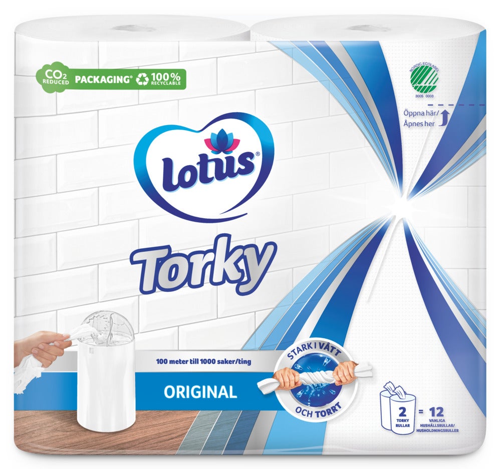 Tork Lotus Torky Avtorkningspapper Centrummatat